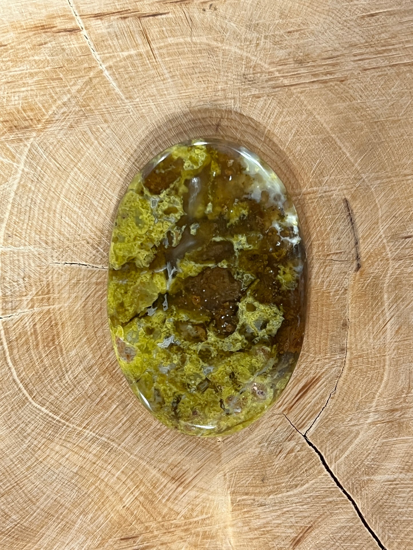 Opale Verte n°2 (4,1cm x 2,8cm )