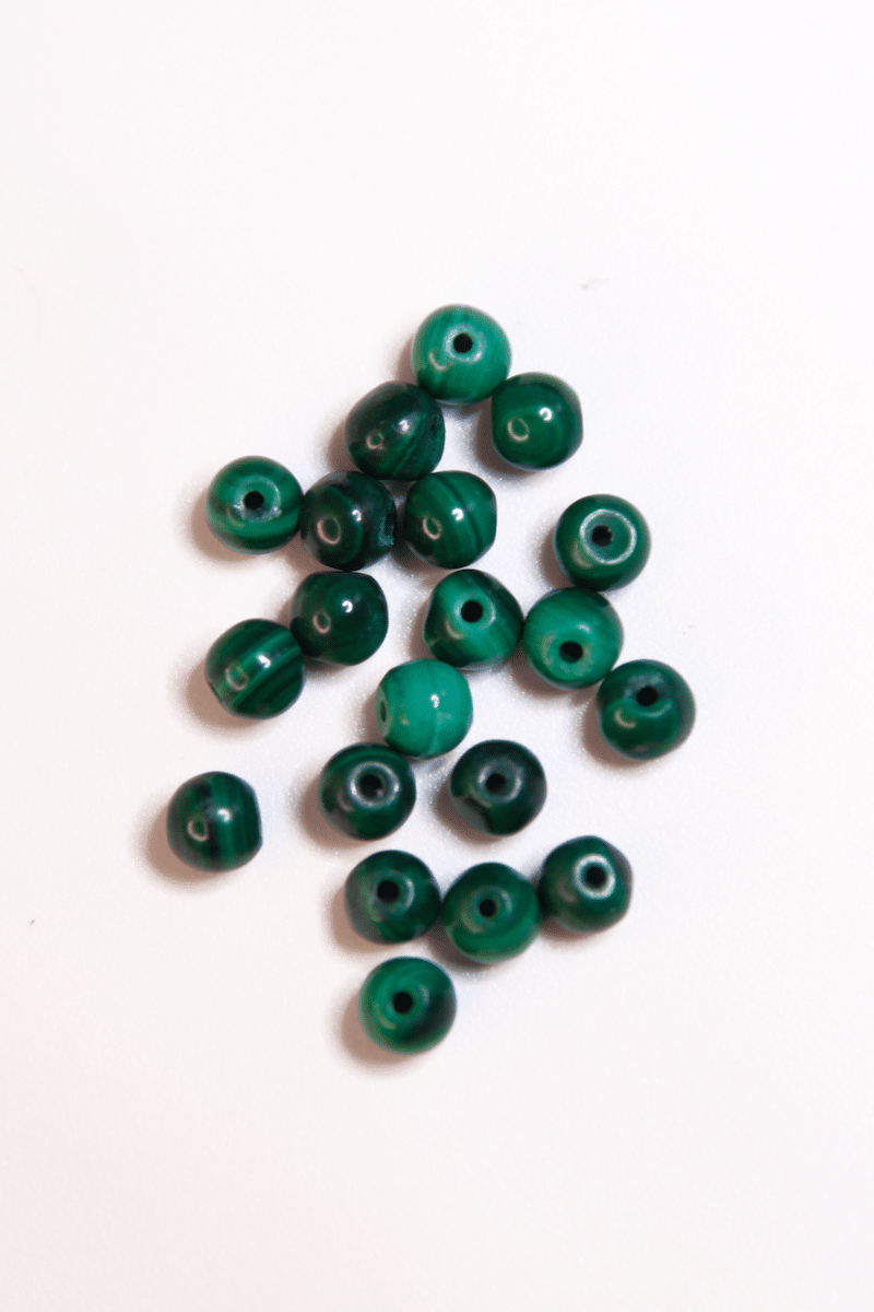 Perles de Malachite