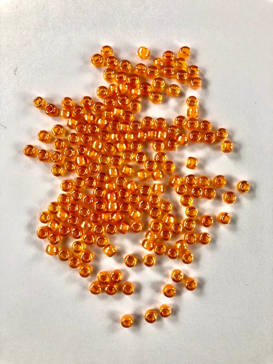 Perles de rocailles - Orange