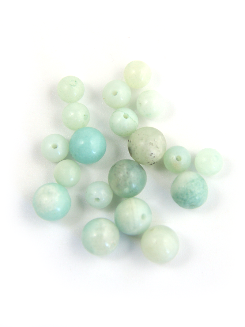 Perles d'Amazonite