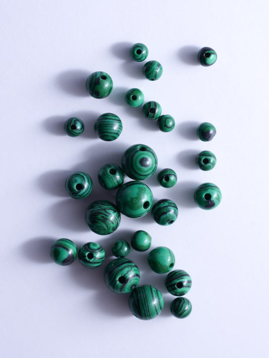 Perles de Malachite