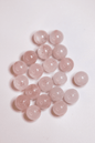 Perles de Quartz rose