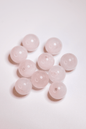 Perles de Quartz rose