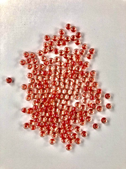 Perles de rocailles - Rouge Clair