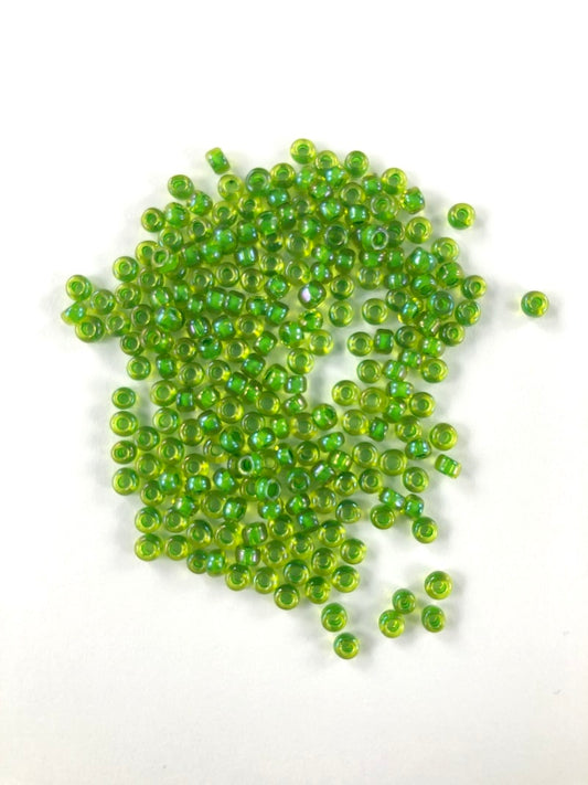 Perles de rocailles - Vert Clair