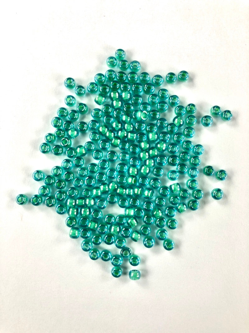 Perles de rocailles - Vert d'Eau