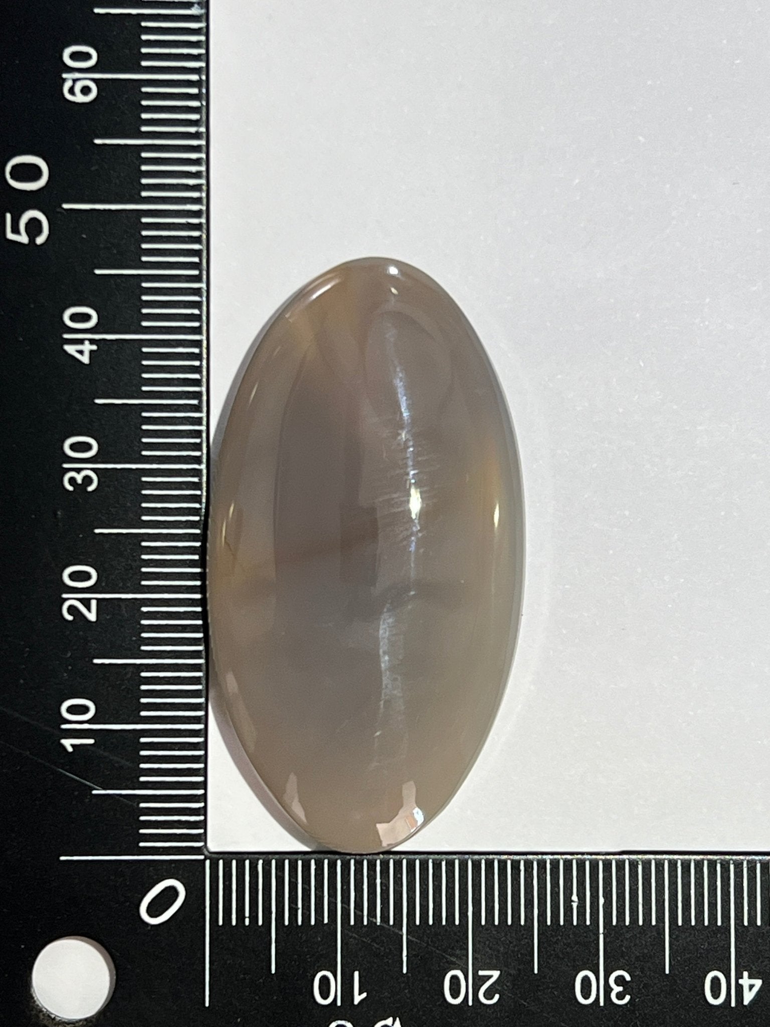 Agate Botswana n°1 (4,5cm x 2,4cm) - Solyluna Macramé