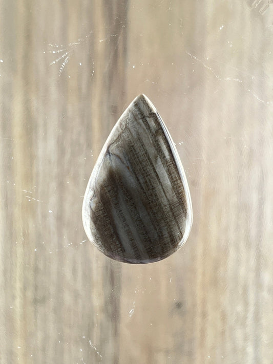 Agate Cacahuète n°3 (3,1cm x 2cm) - Solyluna Macramé