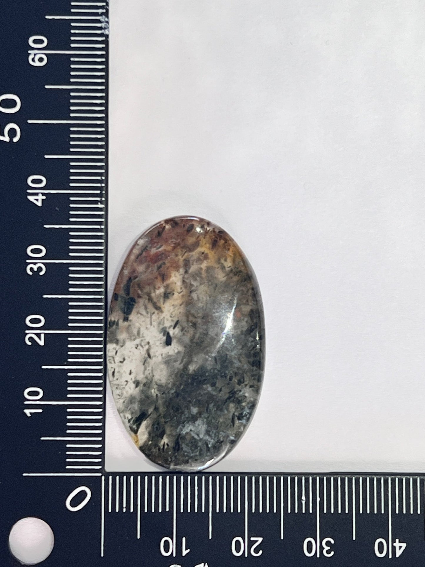 Agate Dendritique n°3 (3,7cm x 2,3cm) - Solyluna Macramé