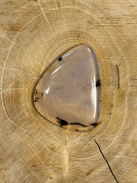 Agate Montana n°3 (3,6 cm x 2,9cm) - Solyluna Macramé