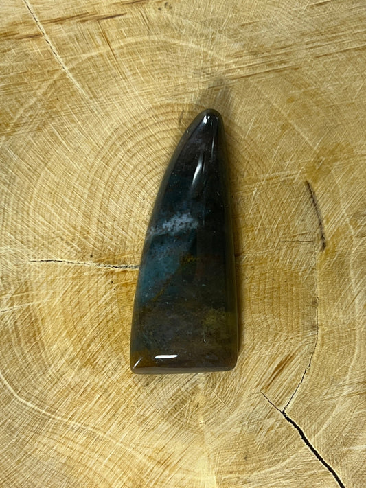 Agate Montana n°5 (3,7cm x 1,5cm) - Solyluna Macramé