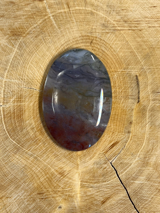 Agate n°1 (3,6 cm x 2,5 cm) - Solyluna Macramé