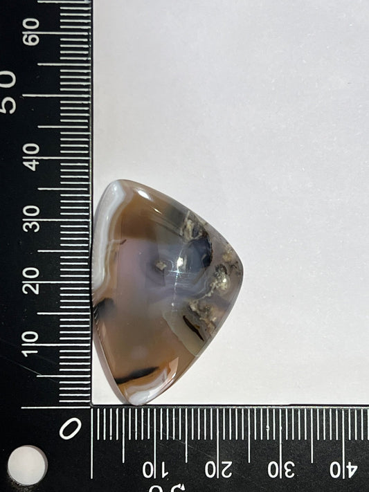 Agate n°5 (3,6cm x 2,3cm) - Solyluna Macramé