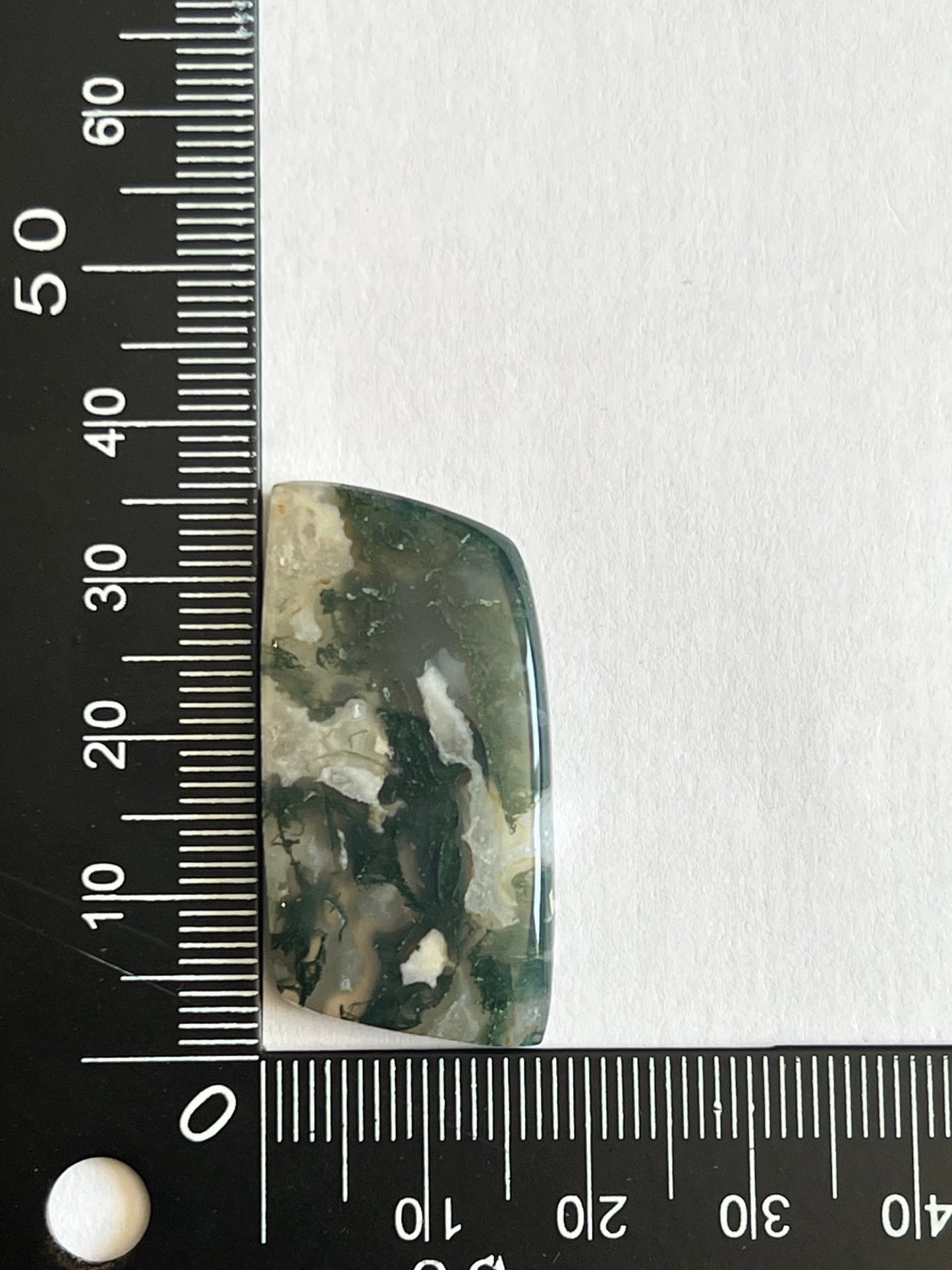 Agate Tree n°1 (3,5cm x 1,8cm) - Solyluna Macramé