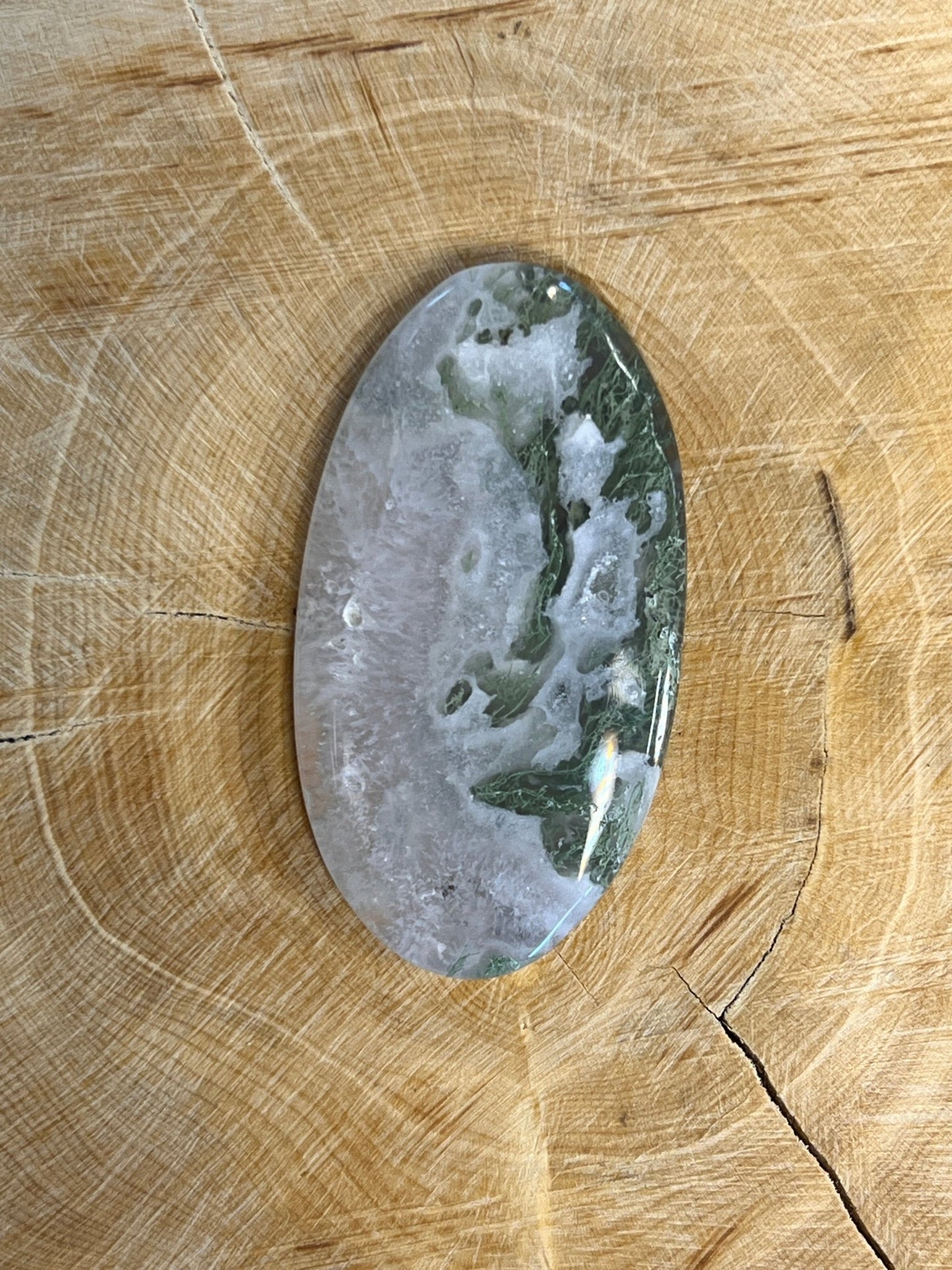 Agate Tree n°2 (4,4cm x 2,5cm) - Solyluna Macramé