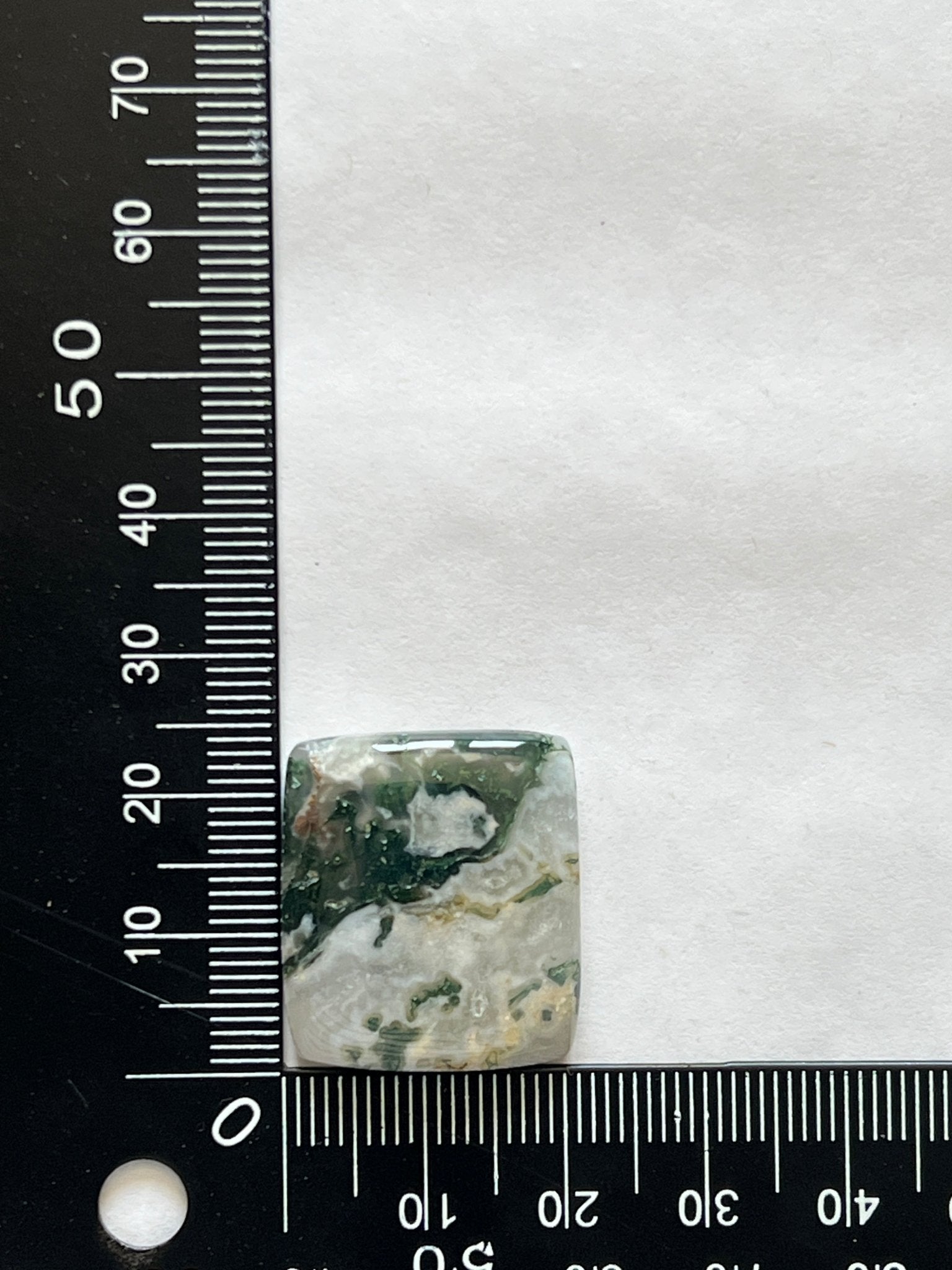 Agate Tree n°3 (2,2cm x 2,1cm) - Solyluna Macramé