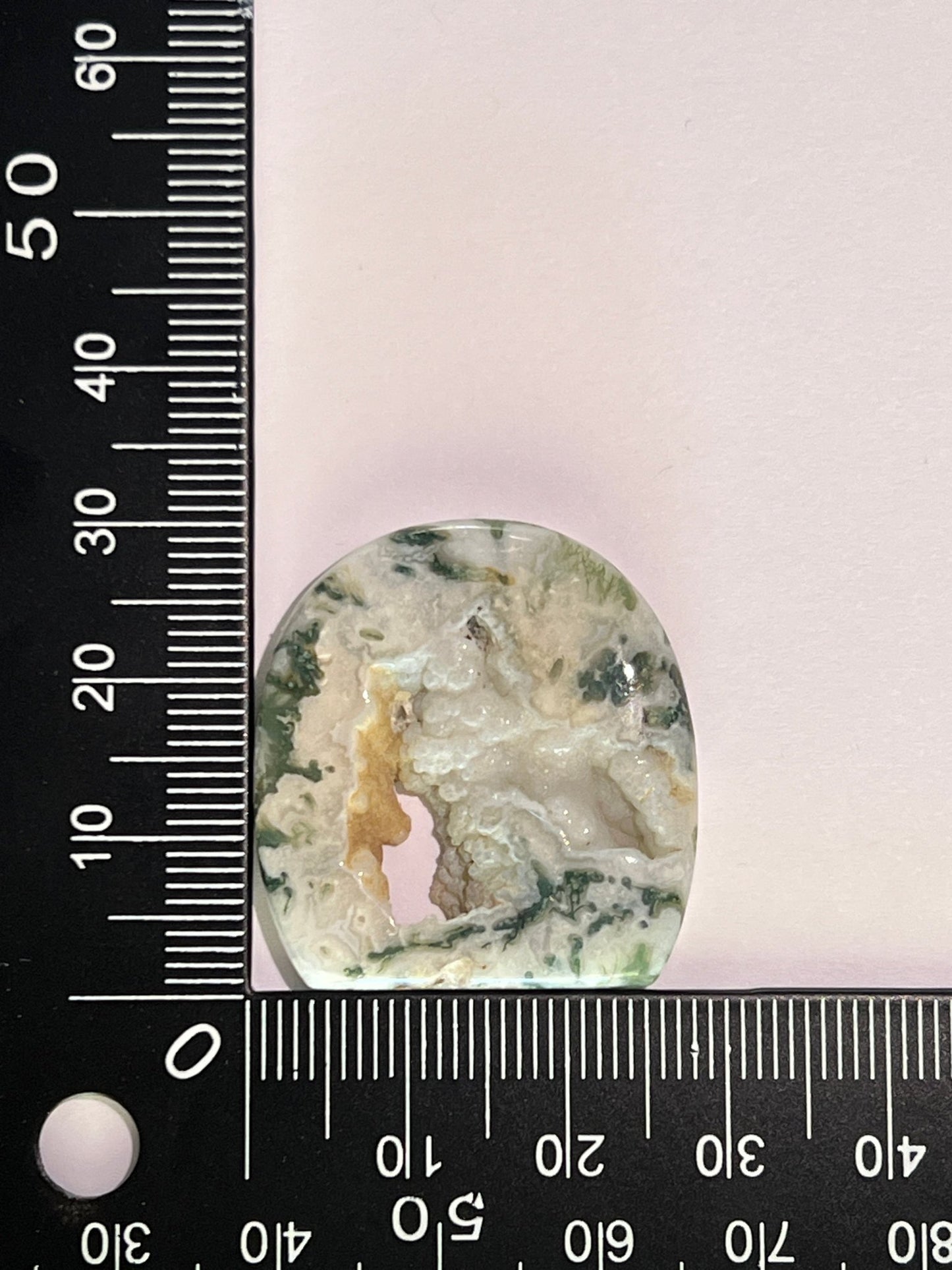 Agate Tree n°4 (2,98 cm x 2,8 cm) - Solyluna Macramé