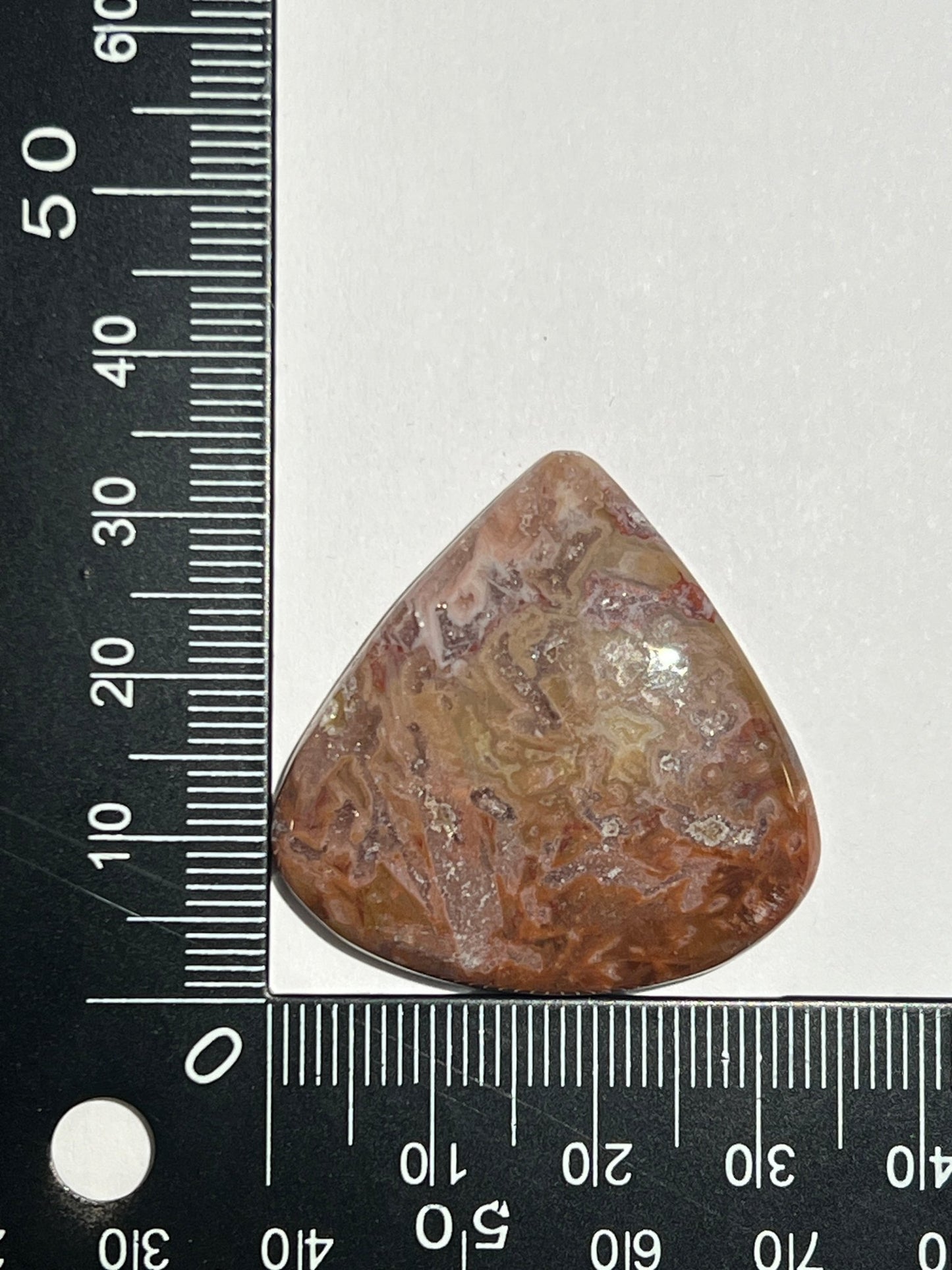 Agate Turkey n°3 (3,4cm x 23,4cm) - Solyluna Macramé