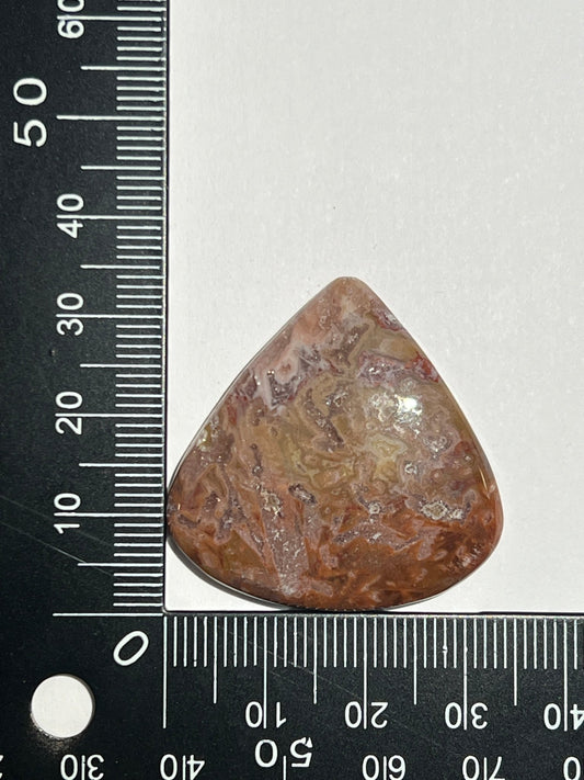 Agate Turkey n°3 (3,4cm x 23,4cm) - Solyluna Macramé