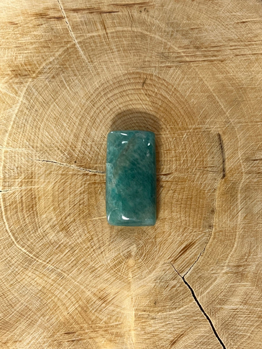 Amazonite n°3 (2,2cm x 1,2cm) - Solyluna Macramé