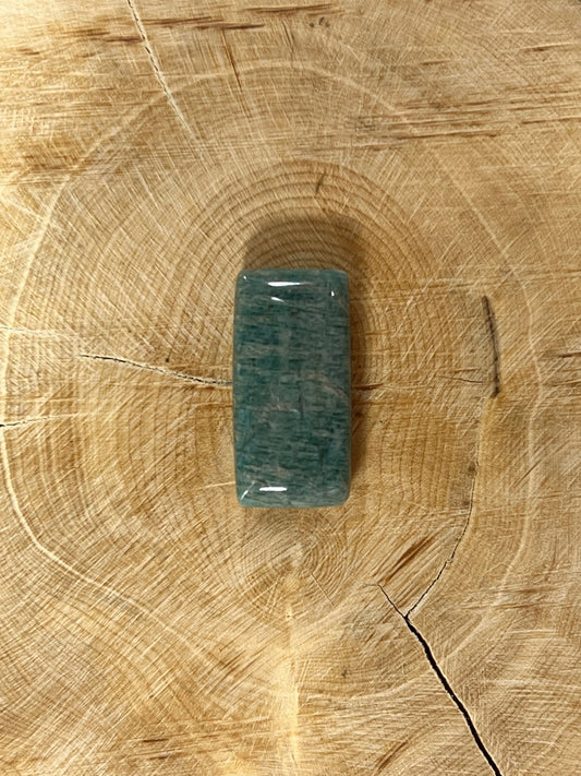 Amazonite n°5 (2,9cm x 1,2cm) - Solyluna Macramé
