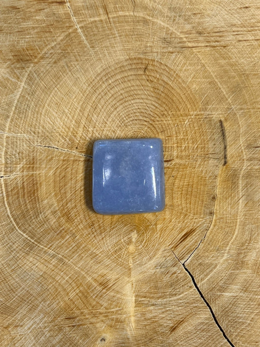 Angélite Bleue n°1 (1,7 cm x 1,6 cm) - Solyluna Macramé
