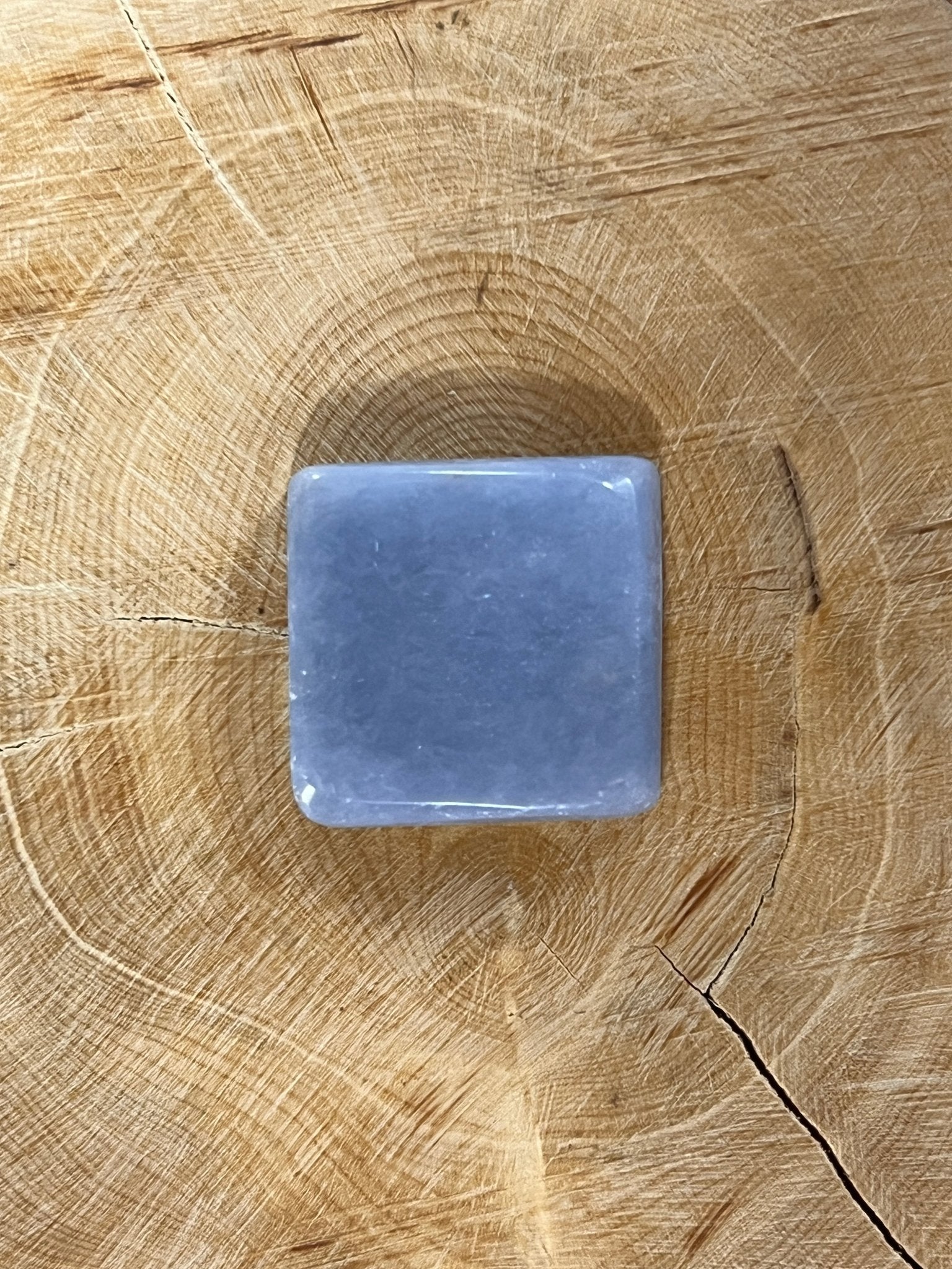 Angélite Bleue n°1 (2,3cm x 2,2cm) - Solyluna Macramé