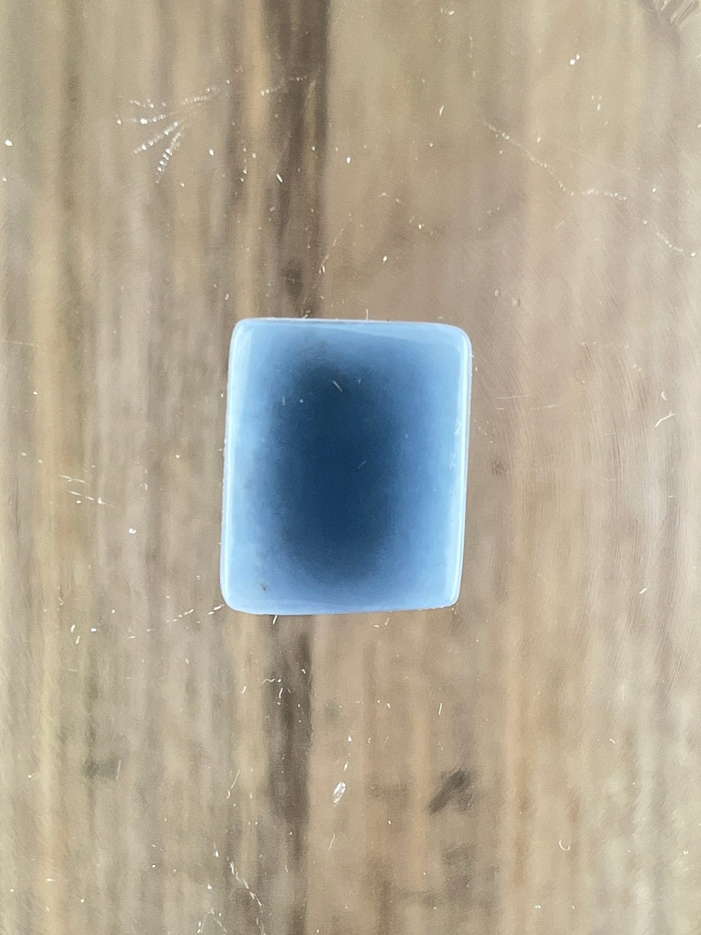 Angélite Bleue n°3 (2,1cm x 1,8cm) - Solyluna Macramé