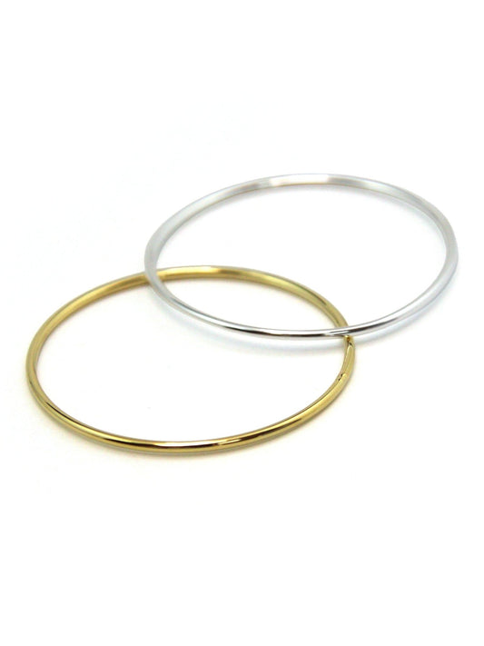 Anneau Fermé Laiton Doré ou Argenté 45mm - Solyluna Macramé