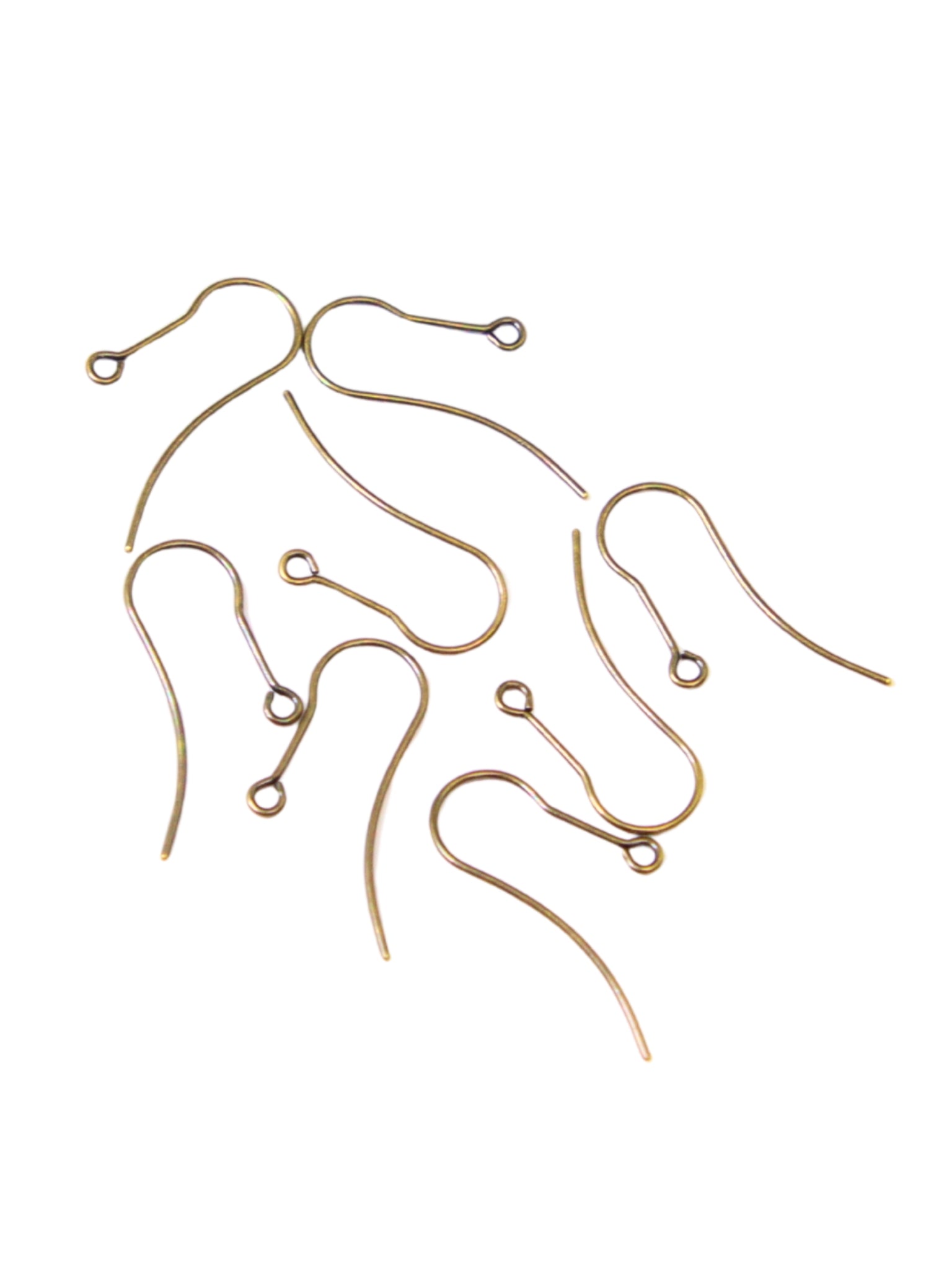 Attaches de boucles d'oreilles - Doré Ancien - Solyluna Macramé