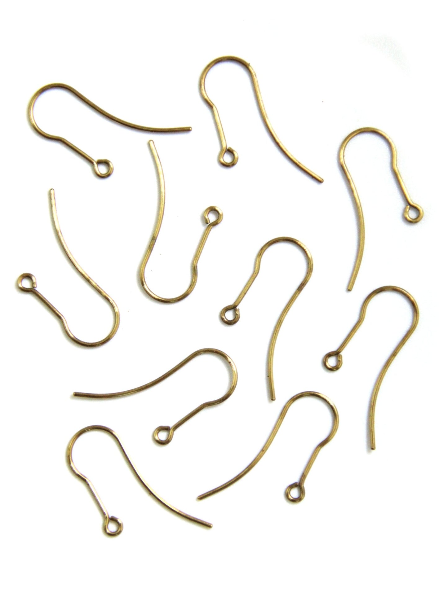 Attaches de boucles d'oreilles - Doré Ancien - Solyluna Macramé