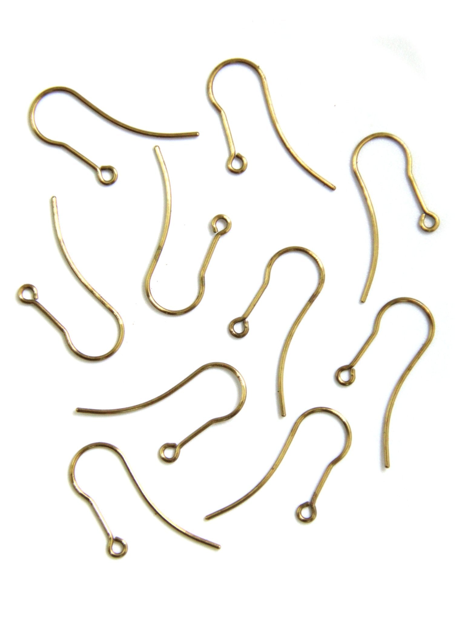 Attaches de boucles d'oreilles - Doré Ancien - Solyluna Macramé