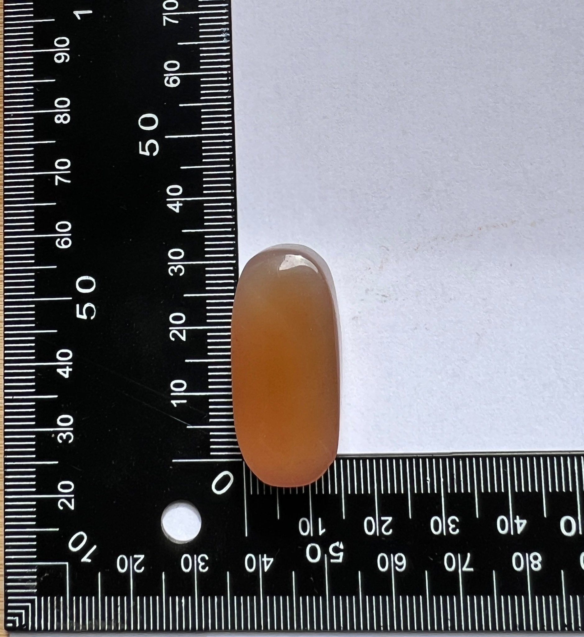 Aventurine Multicolore n°1 (3,3cm x 1,6cm) - Solyluna Macramé