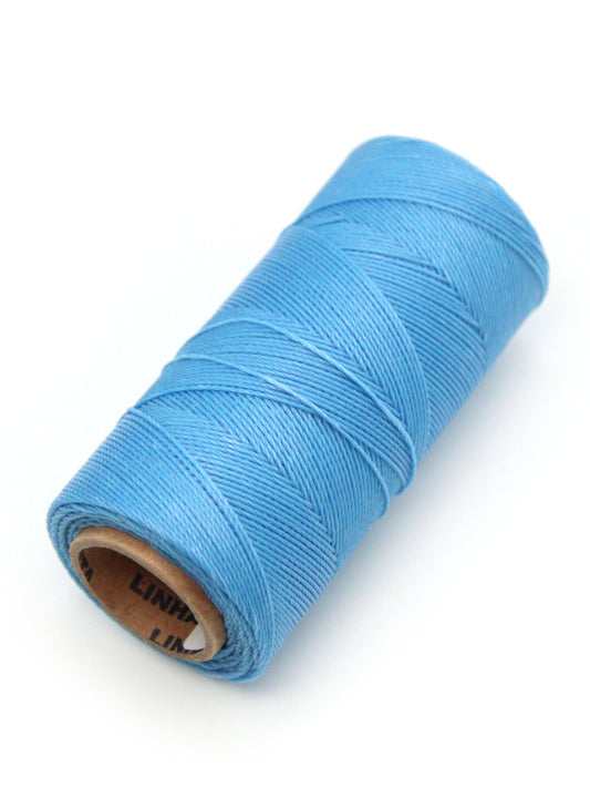 Bleu maya - 1443 0,75 mm - Solyluna Macramé