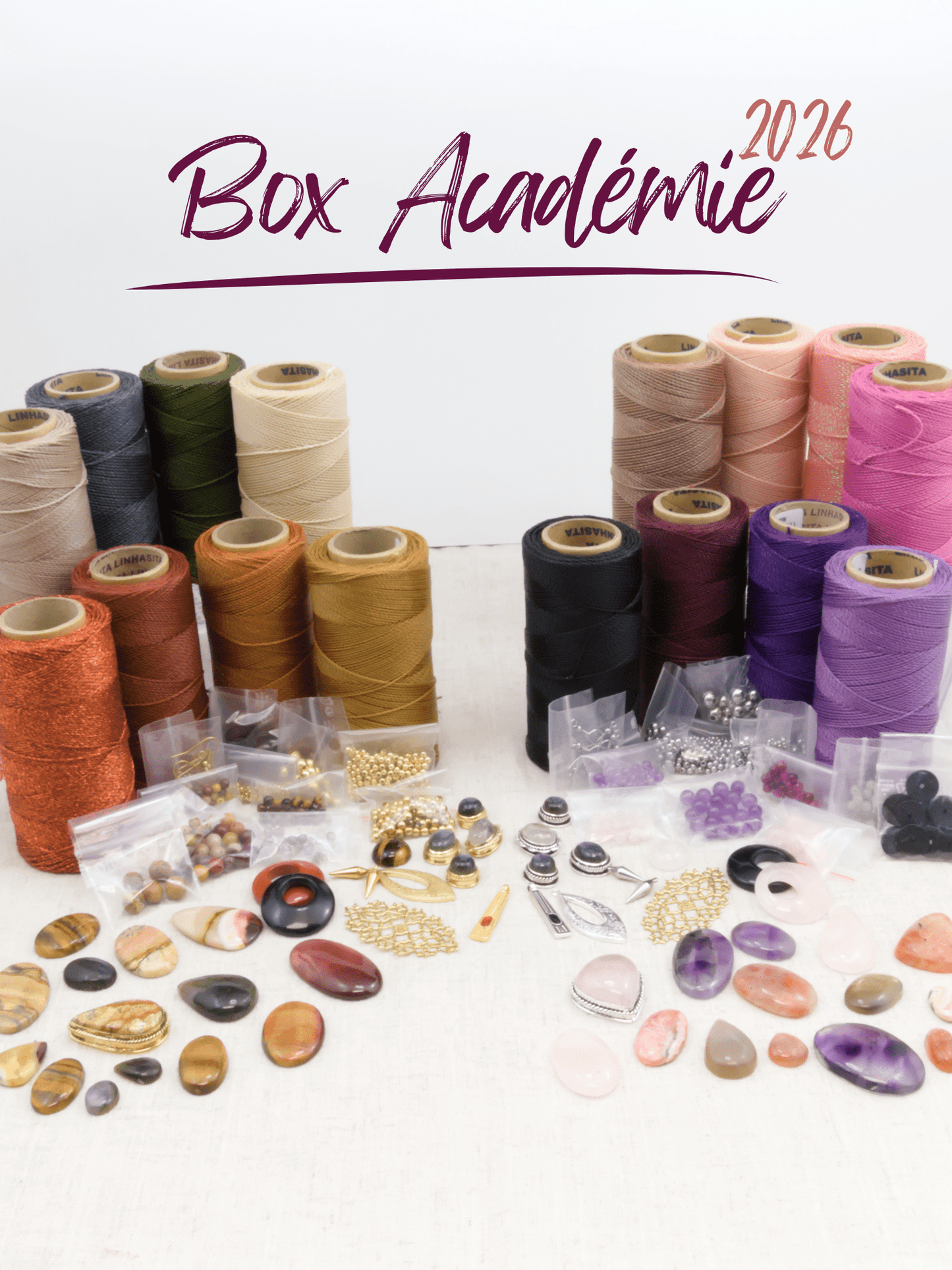 Box matériel Solyluna Académie – Kit complet de micro - macramé pour la promo 9 - Solyluna Macramé