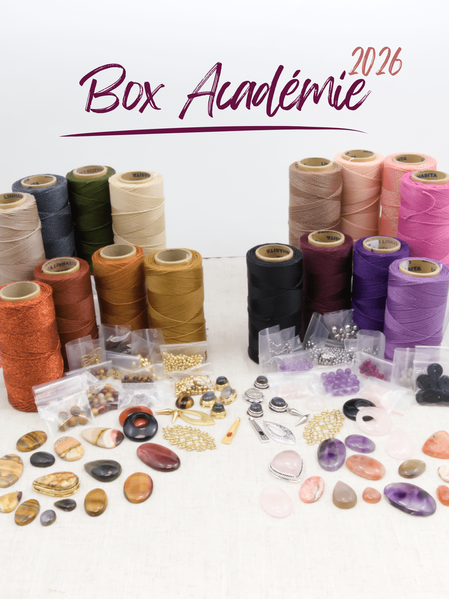 Box matériel Solyluna Académie – Kit complet de micro - macramé pour la promo 9 - Solyluna Macramé