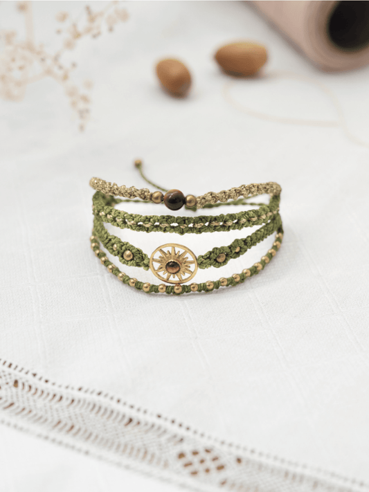 Bracelet Joya - Le Livre Solyluna - Solyluna Macramé