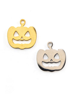 Charm citrouille Halloween 12mm