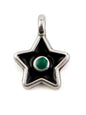 Charm étoile zamak 8 mm - Solyluna Macramé