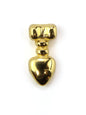Charm flêche coeur zamak 12 mm - Solyluna Macramé