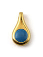 Charm goutte zamak 14 mm - Solyluna Macramé