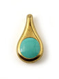 Charm goutte zamak 14 mm - Solyluna Macramé