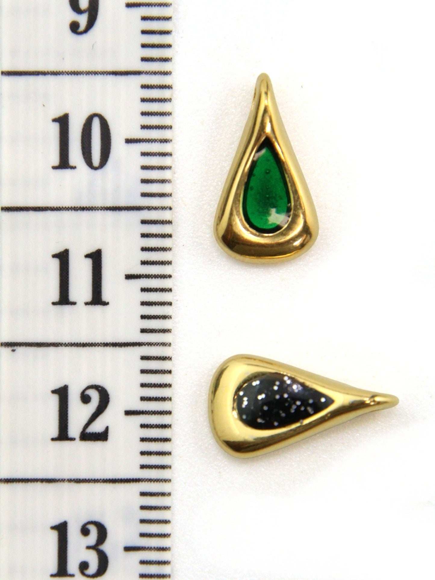 Charm goutte zamak 14 mm - Solyluna Macramé