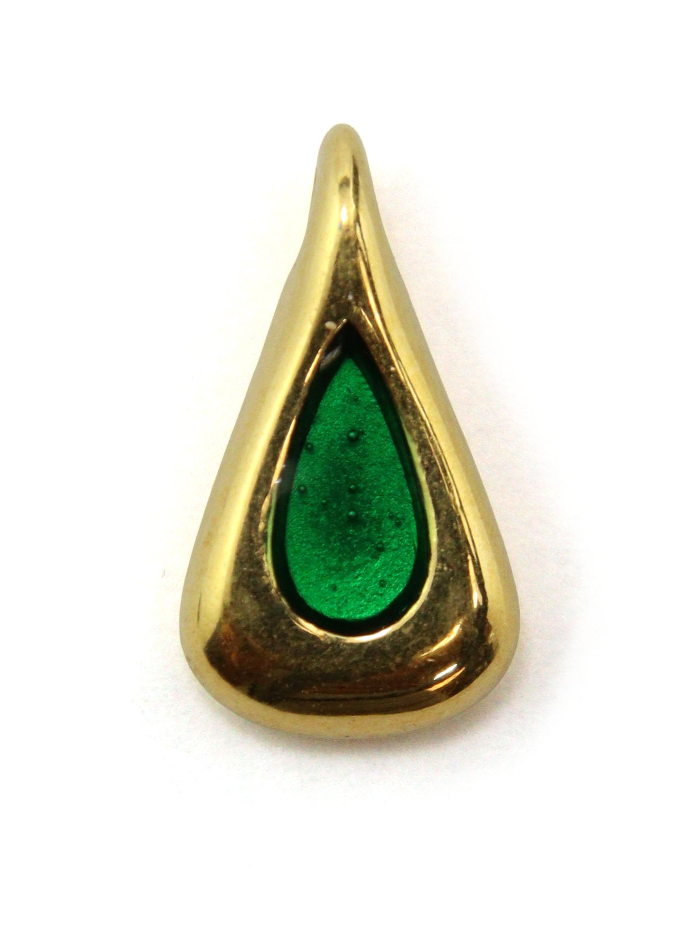 Charm goutte zamak 14 mm - Solyluna Macramé
