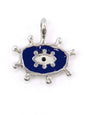 Charm grand oeil zamak 16 mm - Solyluna Macramé