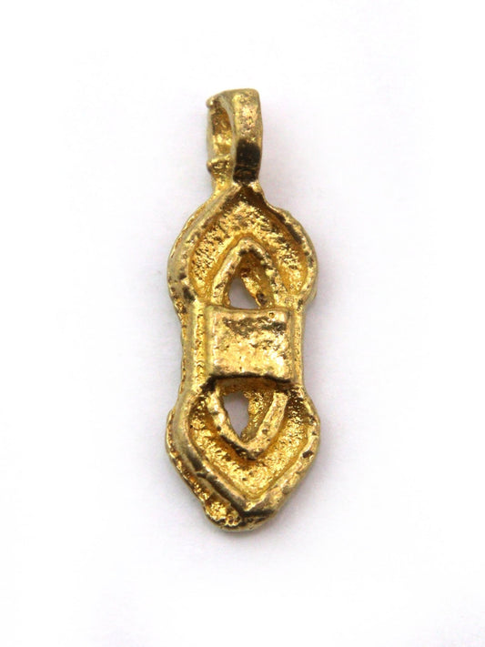 Charm infini indien laiton 20 mm - Solyluna Macramé