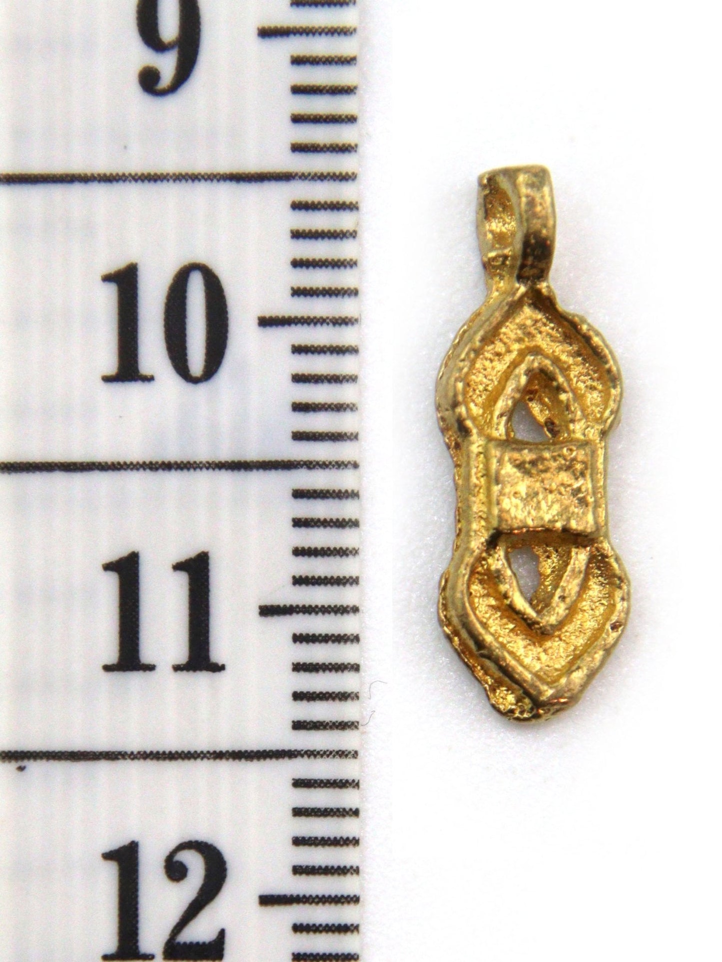 Charm infini indien laiton 20 mm - Solyluna Macramé