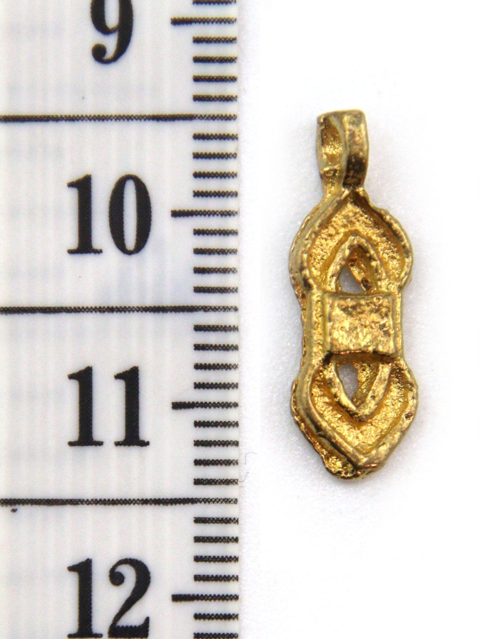 Charm infini indien laiton 20 mm - Solyluna Macramé