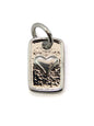 Charm lettre d'amour laiton 10 mm - Solyluna Macramé
