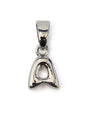 Charm lettres A-Z laiton 10 mm - Solyluna Macramé